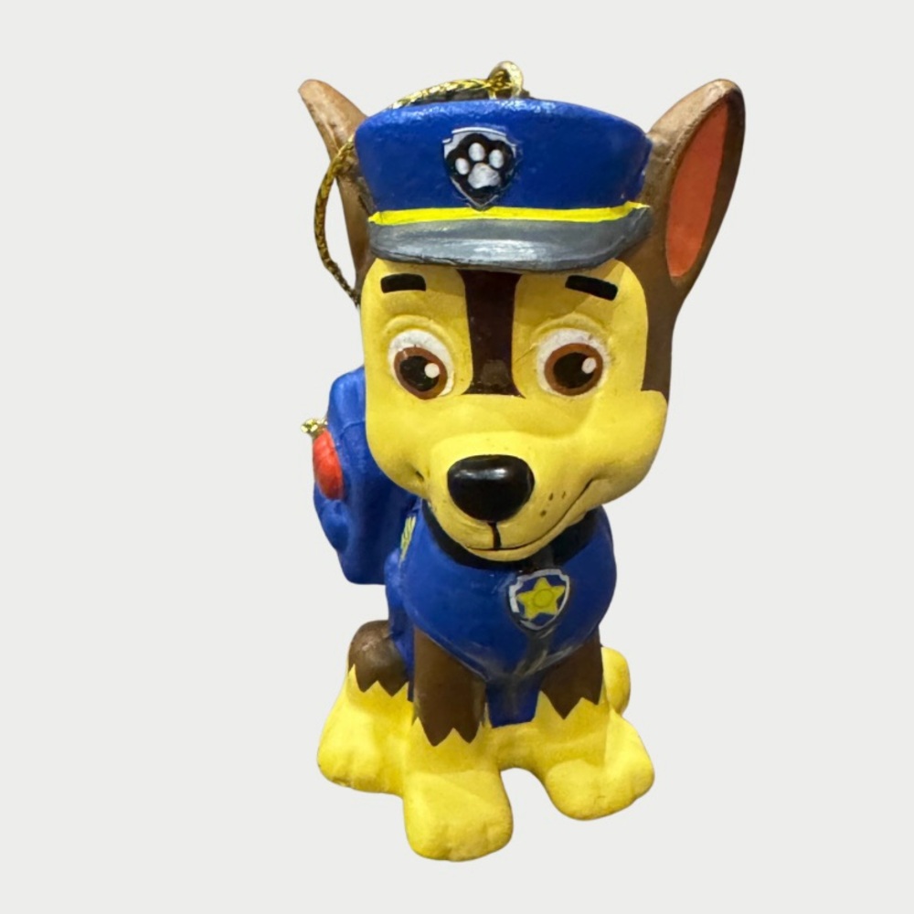 Paw Patrol Chase Christmas Holiday Ornament